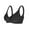 Black, variant on Push Up Bra for Women Breathable Daily Wear Versatile Comfort Simple Style Solid Color Bra