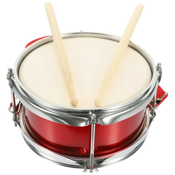 KAKOWELY Kit de Tambour Caisse Claire 1 Ensemble Instrument de Percussion Jouet pour Enfants Tambour Caisse Claire Pièces 9.45"X9.45"X4.53 Pouces
