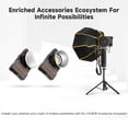 thumbnail image 4 of W60R Pocket Video Light 60W Photography LED Fill Light 2700K-6500K Dimmable APP Control for Vlog Live Streaming Video Recording, 4 of 6