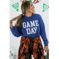 thumbnail image 3 of Redhotype Vibrant Game Day Graphic Top - Long Sleeves, Cozy Corded, Versatile Fit, 3 of 8