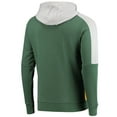 thumbnail image 3 of Men's Starter Green/Gold Green Bay Packers Playoffs Color Block Full-Zip Hoodie, 3 of 3