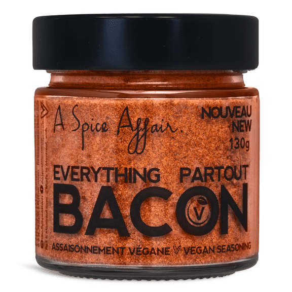 Everything Bacon Vegan Seasoning A Spice Affair, 130g (4.6 oz) Jar