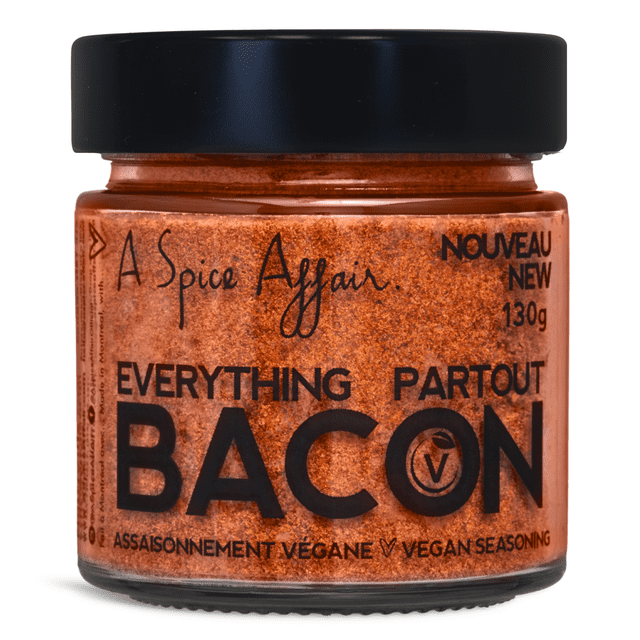 Assaisonnement Végétalien « Everything Bacon » A Spice Affair, Pot de 130 g (4,6 oz)