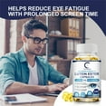 thumbnail image 3 of GPGP Lutein Zeaxanthin & Bilberry Extract Capsules - Supports Eye Strain, Dry Eyes and Vision Health Function - 120 Capsules, 3 of 8