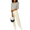 thumbnail image 4 of Valentino Rockstud Mini Grainy Leather Hobo Bag, Black, 4 of 5