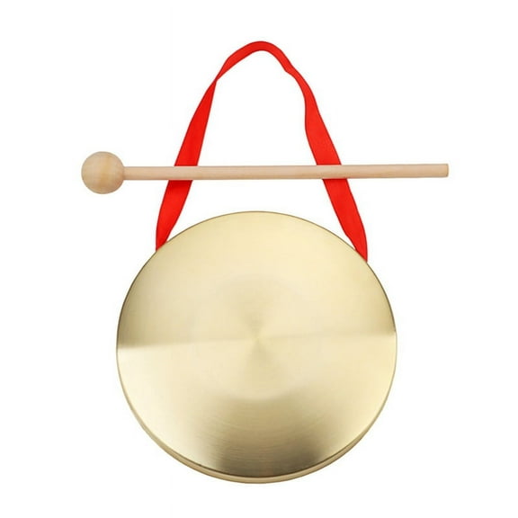 Practical Hand Gong Gong Percussion Instrument for School Festival