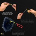 thumbnail image 3 of Herramienta para encordar guantes de béisbol TOFL, aguja de fácil uso, 3 of 8