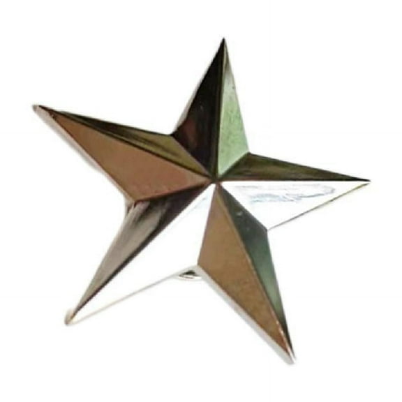 Star Shape Badge Pin Metal Five Pointed Star Badge for Jackets and Backpacks