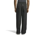 thumbnail image 2 of Uncommon Threads 4003-2705 Pantalon de Chef Ample Teint en Fil à Rayures Rouges et Blanches - Très Grand, 2 of 6