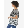 thumbnail image 3 of Woman Within Plus Size Ruffle Tee, 3 of 6