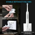 thumbnail image 4 of Wall Charger Base for Oral-B Braun, Electric Toothbrush Wall Mounted Adapter PowerReplacement Charger Holder, Compatible with Oral-B Electric Toothbrush Model 3757 (White), 4 of 8