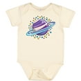 thumbnail image 3 of Inktastic Planet Saturn with Stars Boys or Girls Baby Bodysuit, 3 of 5