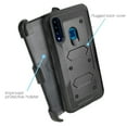 thumbnail image 3 of Value Pack ! for Samsung Galaxy A20S Heavy Duty Phone Case 360° Cover Screen Protector Belt Clip Kickstand Holster Hybrid Shock Bumper (Black), 3 of 4