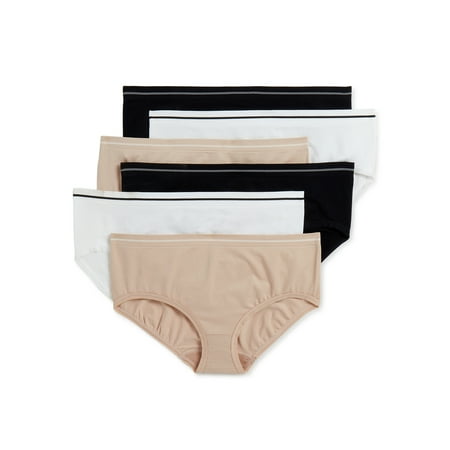 

Best Fitting Panty Women s Seamless Hipster 6-Pack