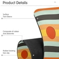 thumbnail image 4 of Yayeee Faucet Mat for Kitchen Sink 14.7" Diatomite Long Splash Guard Pad, Stripes and Circle, 4 of 7