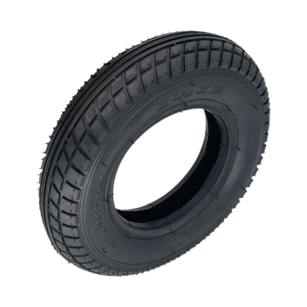 Neumático shamjiam para scooter eléctrico negro 8 1/2 x 2 pulgadas