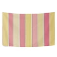 thumbnail image 6 of Yayeee Tapestry Wall Hanging for Bedroom 90" x 60" Living Room Home Wall Art Decor, Pink and Yellow Striped Pattern, 6 of 7
