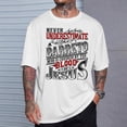 thumbnail image 2 of Never Underestimate Barreto Family Name TShirt, 2 of 6