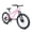 Pink, variant on 24" Mountain Bike with 7-Speed Gears, Front Suspension, Durable Steel Frame & Alloy Rims, White