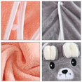 thumbnail image 5 of Ayprnig Toddler Towels Baby Towels with Hood Hooded Bath Towel Towels with Hood, Toddler Bath Towel, Baby Bath Towel, Soft Absorbent Towels with Animal Hooded Green Elephant 31.5 Inch, 5 of 6