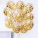thumbnail image 3 of 5/10/15/20/25 piezas Decoraciones para fiesta de cumpleaños Confeti dorado, 3 of 4