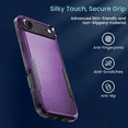 thumbnail image 4 of 3-in-1 Entronix Bundle for iPhone 17 Air. Heavy Duty Phone Case, 1 Screen Protector, Purple, 4 of 8