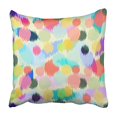 thumbnail image 1 of EREHome Green Color Colorful Circle with Grunge Effect Blue Bright Abstract Geometric Pillowcase Cushion Cover 20x20 inch, 1 of 1