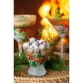 thumbnail image 2 of Golden Hill Studio Set of 2 Black Forest Pine Cosmos Glass 4”, 2 of 5