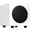 White, variant on SUB8 300W Sealed 8" Powered Subwoofer, Matte Black