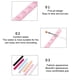 thumbnail image 5 of Vogacara Soporte para uñas Soporte multifuncional para cepillos 5 rejillas Soportes para bolígrafos multicolor Pantalla que muestra herramientas Juegos de manicura Rosa 1 Vogacara CE015582-03, 5 of 6