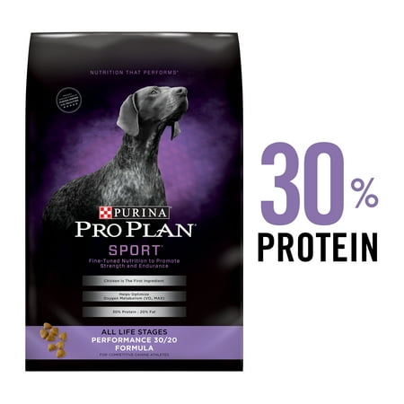 Purina Pro Plan High Protein Dry Dog Food, SPORT Performance 30/20 Formula - 50 lb. (Best High Protein Puppy Food)