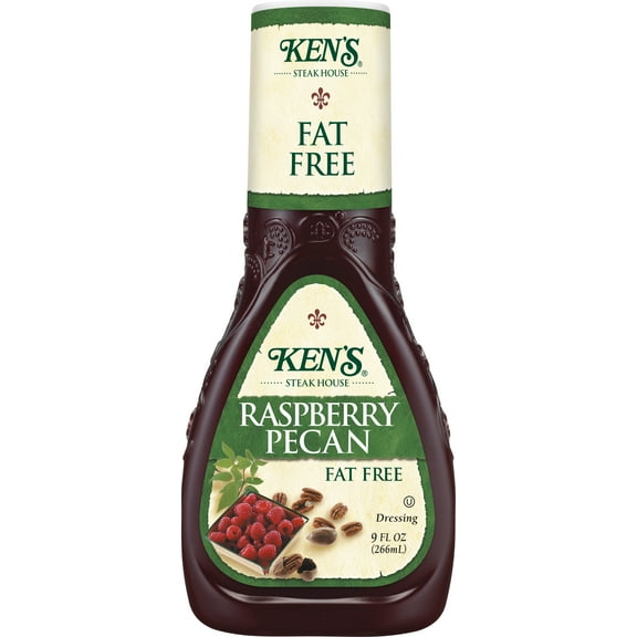 Ken's Steak House Fat Free Raspberry Pecan Dressing 9 fl oz