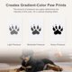 thumbnail image 5 of Kit de Huellas de Patas de Unique Bargains para Perros 4 Pcs Almohadilla de Tinta & 2 Marcos de Madera Kit Memorial de Huellas de Patas para Amantes de Mascotas Regalo Negro, 5 of 6