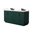 thumbnail image 2 of Wyndham Collection Wcf292966d-Qtz-Us3mxx Miranda 66" Free Standing Double Basin Vanity Set, 2 of 7