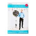 thumbnail image 2 of 67" Black/Gold/Silver Congrats Balloon with Inflatable Tail, by Way To Celebrate, 2 of 5