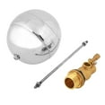 thumbnail image 2 of Valve à Bille Flottante Réglable en Acier Inoxydable G3/4” DN20 Capteur de Filetage Mâle avec Joint en Caoutchouc, Résistance à la Corrosion. Normalement avec Interrupteurs de Niveau Magnétique, 2 of 7