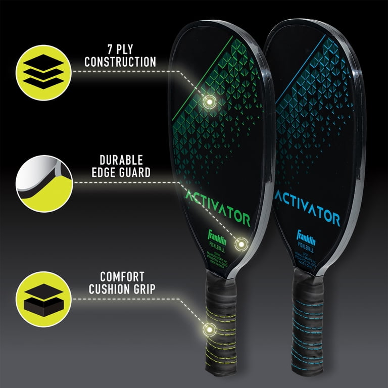 ピックルボールセット Franklin ACTIVATOR（米国公式） Franklin Sports Activator Pickleball Paddle Set - 4 Paddles + 4 X