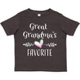 thumbnail image 3 of Inktastic Great Grandmas Favorite- Heart Great Grandchild Boys or Girls Toddler T-Shirt, 3 of 5