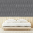 thumbnail image 4 of Ambesonne Dotted Peel & Stick Wallpaper for Home, Dotty Circles and Wavy Lines, 13"x36", Charcoal Grey White, 4 of 6