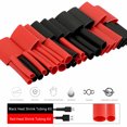 thumbnail image 7 of 200X Black Red Cable Heat Shrink Tubing Sleeve Wire Wrap Tube 3:1 Assortment Kit, 7 of 7