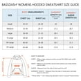 thumbnail image 3 of BASSDASH Women’s Fleece Fishing Hoodie with Neck Gaiter Water Resistant Performance Hiking Sweatshirt Pullover, 3 of 7