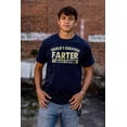 thumbnail image 3 of Funny Greatest Farter I Mean Father Men Big & Tall Graphic Tee Brisco Brands 4X, 3 of 6