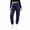 Navy, variant on Cethrio Girls Sweatpants Size 10-12, Casual Elastic Waist Elastic Bottom Running Athletic Jogger Pants Gray