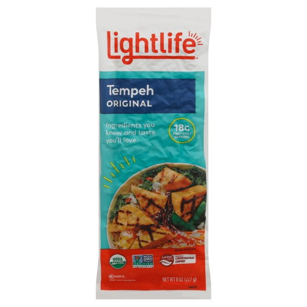 Lightlife Original Organic Tempeh Walmart Com