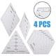 thumbnail image 2 of Regla Para Acolchar Con Hexágono Triangular, Plantillas De 45 Grados Y 60 Grados, Regla Para Manualidades De Corte Y Costura De Retales, Herramientas De Bricolaje 4 Uds. Serendint HA035002-00, 2 of 6