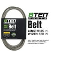 thumbnail image 2 of 8TEN Belt with KEVLAR for Husqvarna 532148763 John Deere TCA20591 Scag 484619 85 x 5/8 810-CBL2923T, 2 of 7