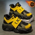 thumbnail image 6 of Men'S Winter Snow Boots - Lightweight Warm Insulated Cold Weather Boots with Closure, Non-Slip PVC Sole - All-Season Outdoor, Hiking, Casual Shoes - Easy-Clean Faux, 6 of 9