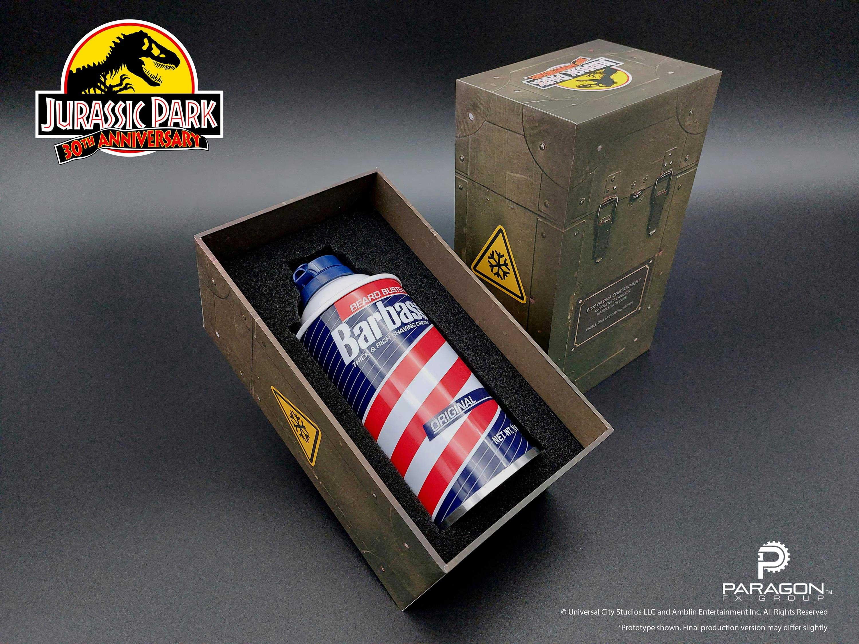 Jurassic Park Cryogenics Canister