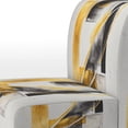 thumbnail image 4 of Designart "Glamorous Art Deco Abstract II" Chaise d'Appoint Noire Abstraite - Fauteuil Moderne pour Salon, 4 of 7