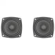thumbnail image 1 of 2X Altavoz de 4 Pulgadas, 30 W, 4 Ω, Altavoz de Audio de Rango Medio, Unidad de Altavoz de Sonido, Altavoz de Rango Medio Estéreo de Música HiFi, 1 of 5